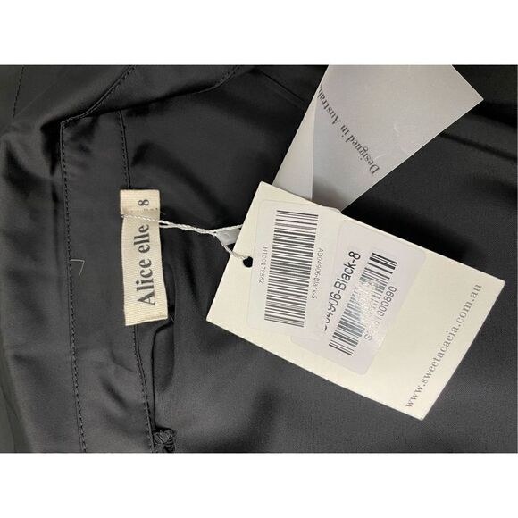NWT‎ Alice Elle New Perspective Dress in Black, Size 8 - Picture 8 of 9